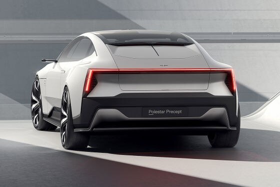 Polestar mit Sitzen aus PET-Flaschen