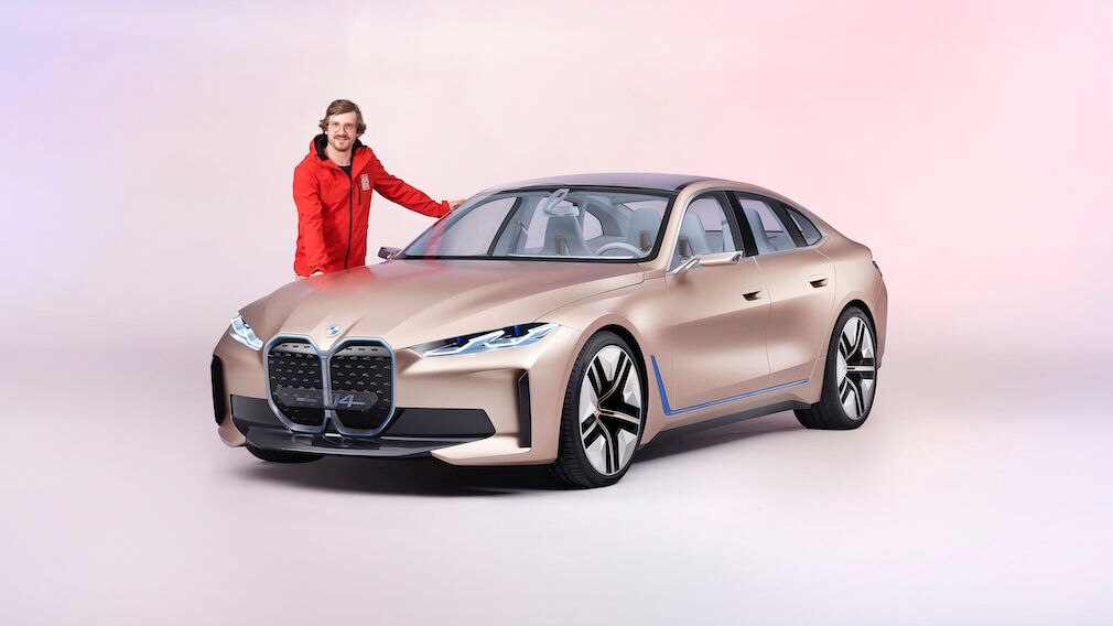 Bmw Concept I4 2020 So Wird Aus Dem 4er Ein Elektroauto Autobild De