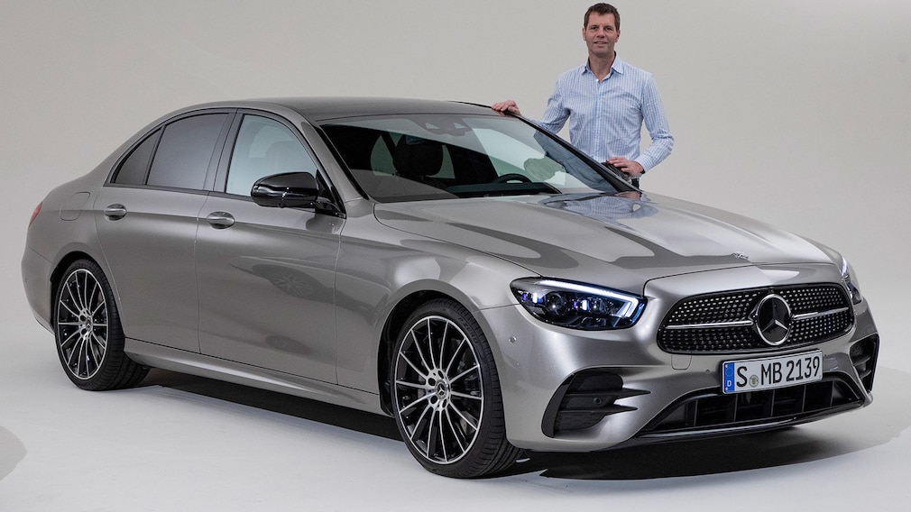 Erster Check in der frischen E-Klasse