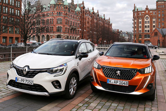Peugeot 2008 Renault Captur