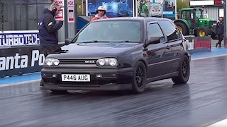 VW Golf 3: Power-Umbau mit Volvo-Fünfzylinder un 720 PS