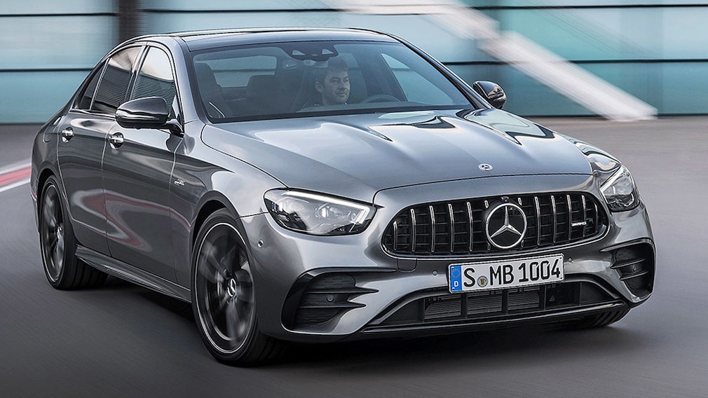 Frische E-Klasse auch als AMG