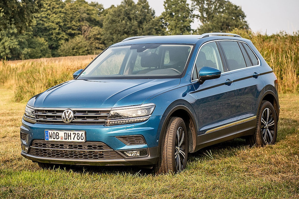 VW Tiguan Allspace im Zugwagentest