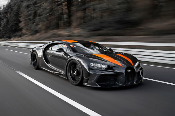 Bugatti Chiron durchbricht 300 mph-Grenze Rekord