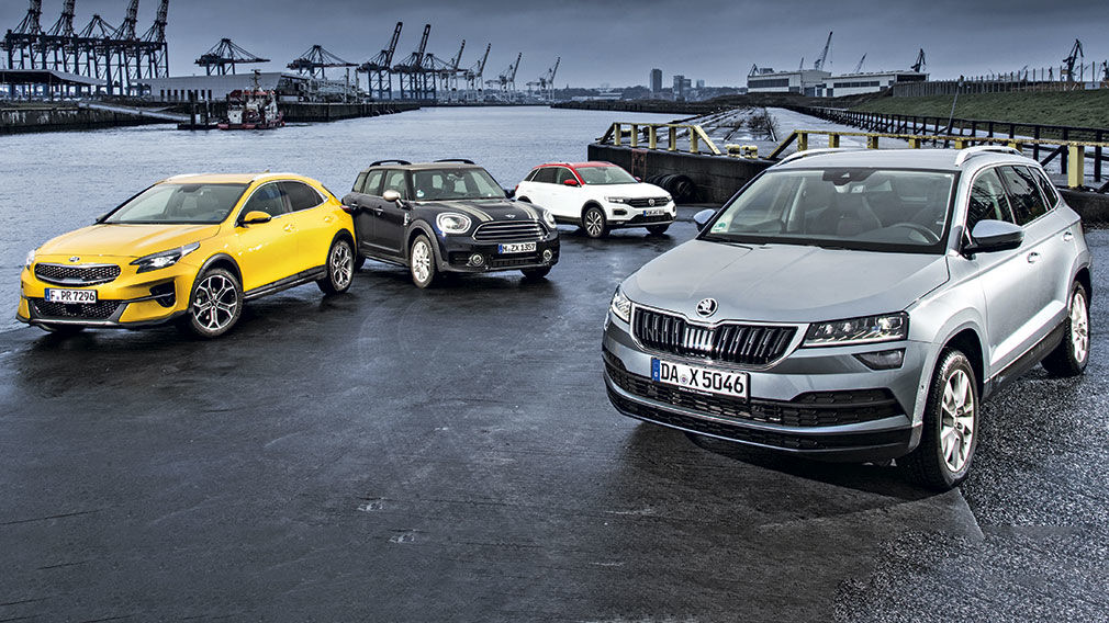 Karoq, T-Roc, XCeed und Mini im Test (BILDplus) Karoq, T-Roc, XCeed und Mini im Test (BILDplus)