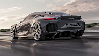 Koenigsegg TGF Dreizylinder (2020): Technik,