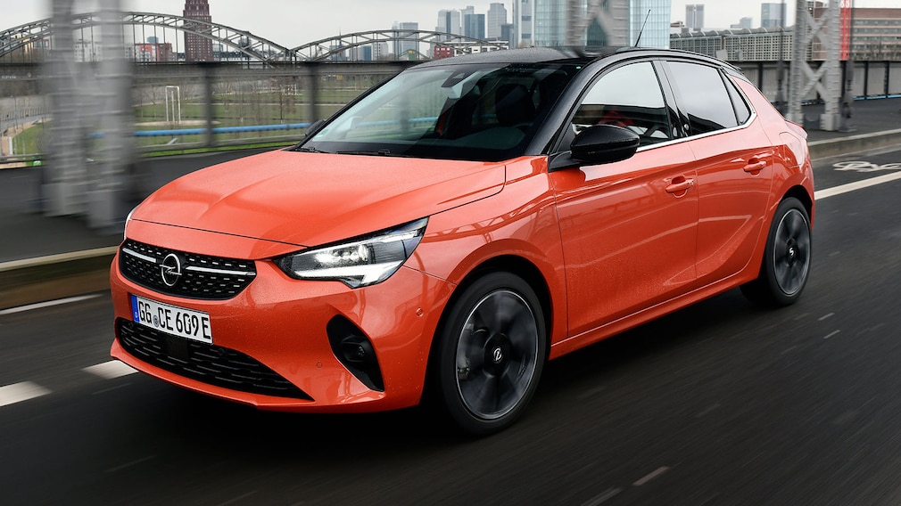 Erste Fahrt im Elektro-Corsa