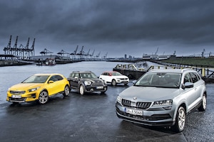 Vier Crossover im Test