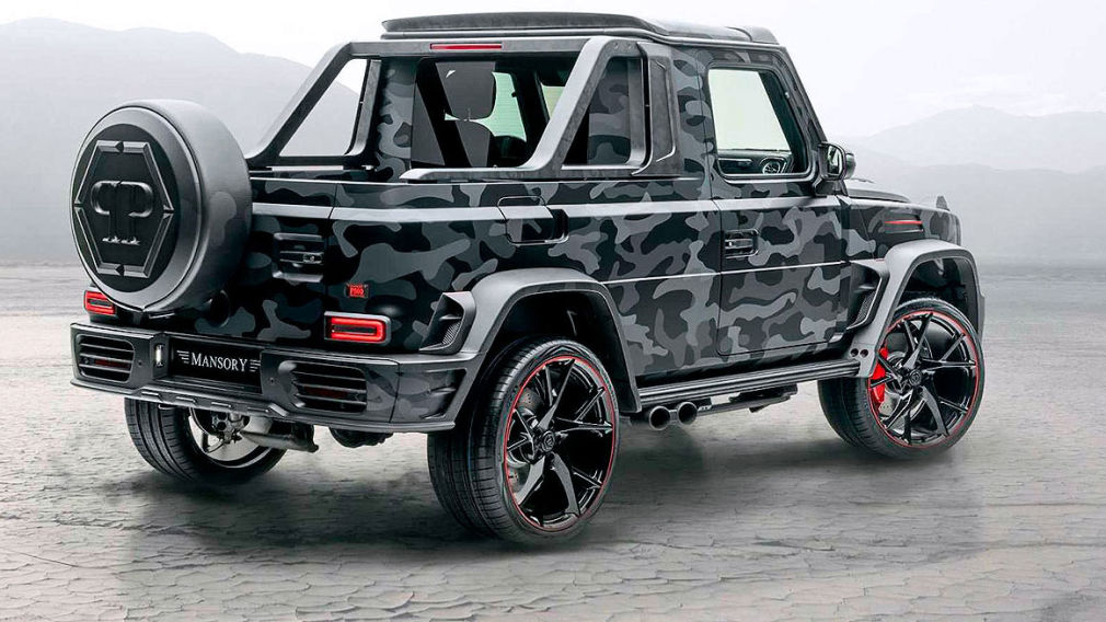 Mercedes-AMG G 63 Tuning: Mansory Star Trooper Pick-Up