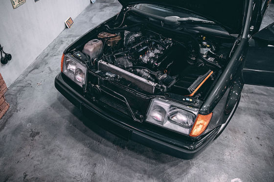 Mercedes W 124 mit BMW-Motor: Hartge F1