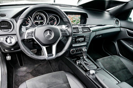 C 63 AMG mit brachialem V8-Sauger