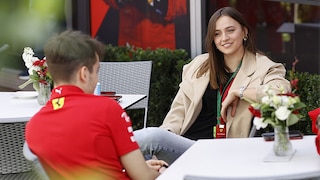 F1 Leclerc Girlfriend