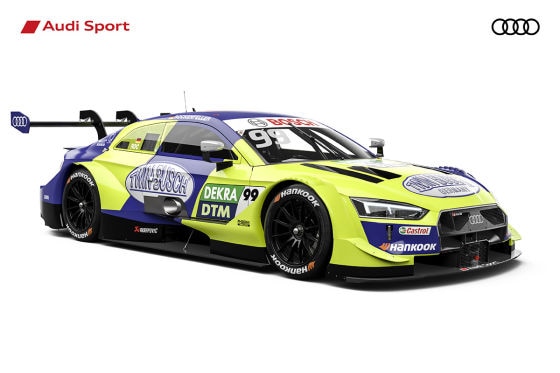 Audi zeigt DTM-Flotte