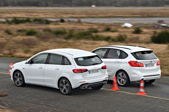 BMW 2er Active Tourer Mercedes B-Klasse