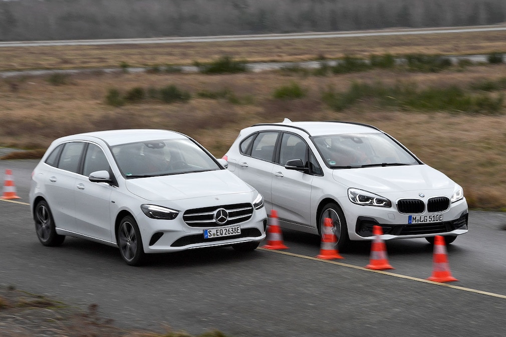 BMW 2er Active Tourer Mercedes B-Klasse