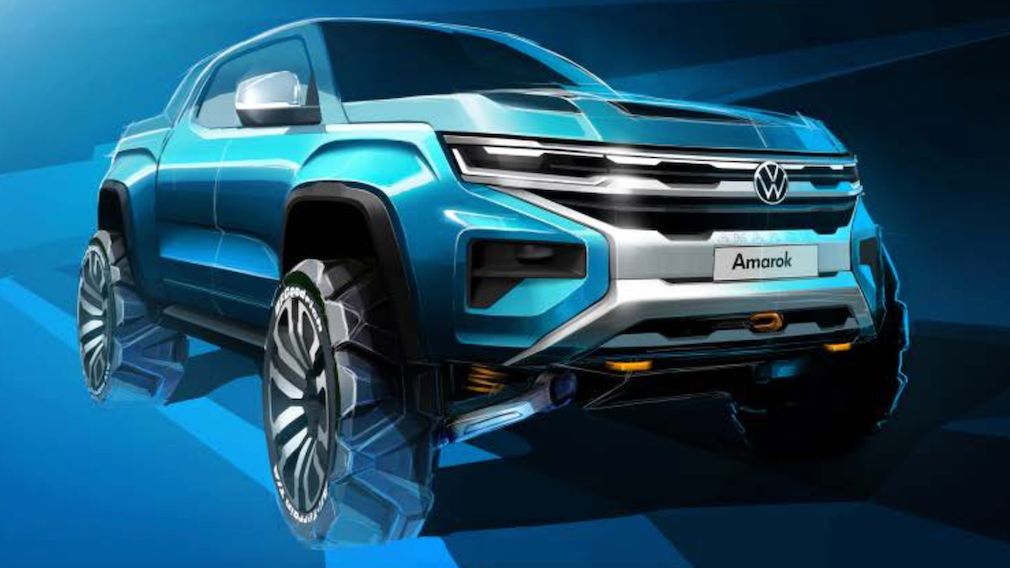 VW Amarok (2022): neu, Teaser, Ford Ranger, Motor