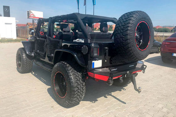 Jeep Wrangler-Batmobil zu verkaufen