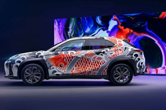 Das ist das erste Auto mit Tattoo