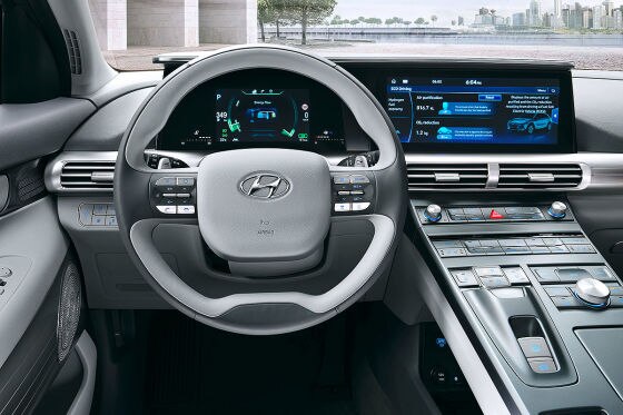 So schlägt sich das Infotainment im Nexo