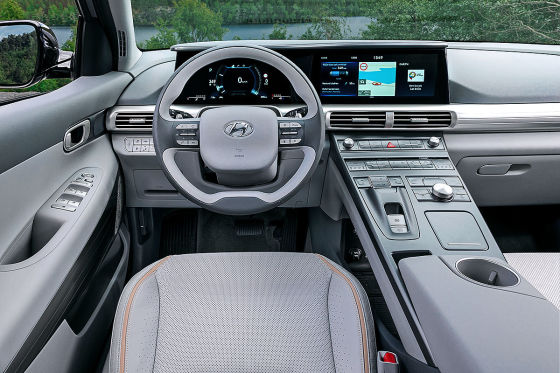 So schlägt sich das Infotainment im Nexo