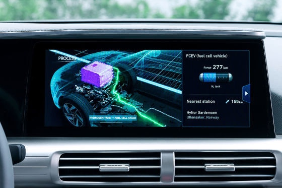 So schlägt sich das Infotainment im Nexo