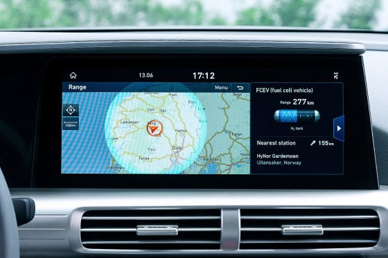 So schlägt sich das Infotainment im Nexo