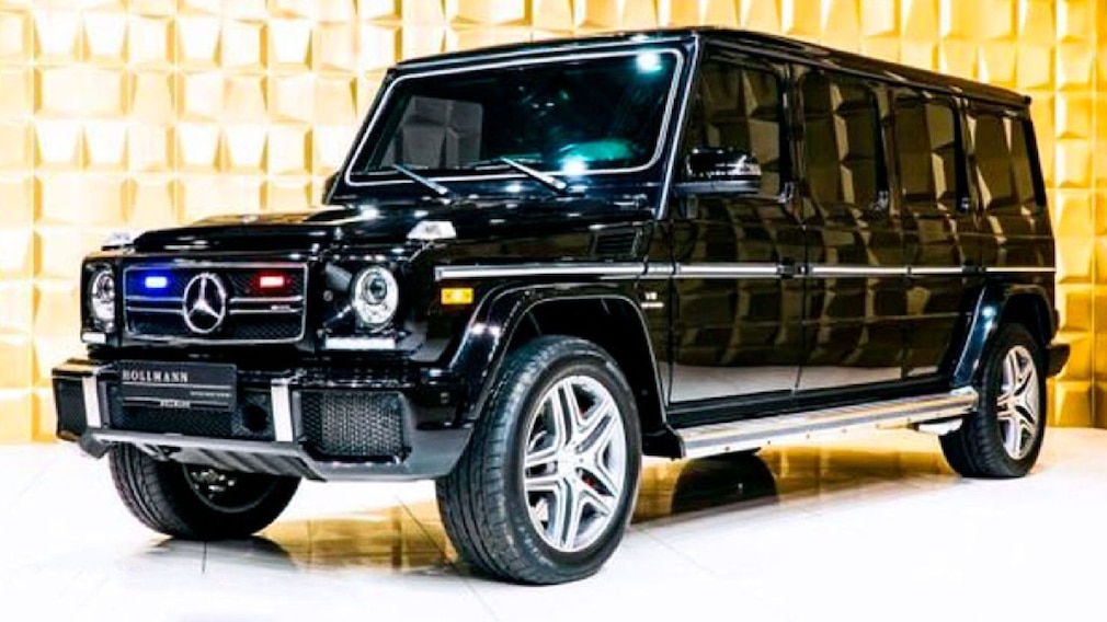 Dieser Benz ist G-panzert