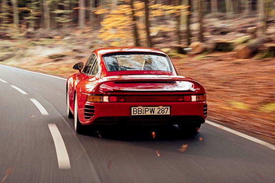Porsche 959 S gegen Ferrari F40