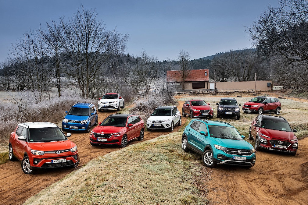 Die Top 10 der kleinen SUVs im Check