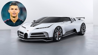 Cristiano Ronaldo: Bugatti Centodieci