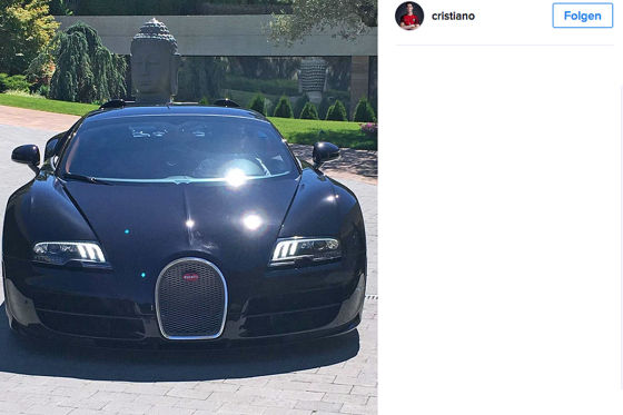 Hat Ronaldo einen Bugatti Centodieci gekauft?