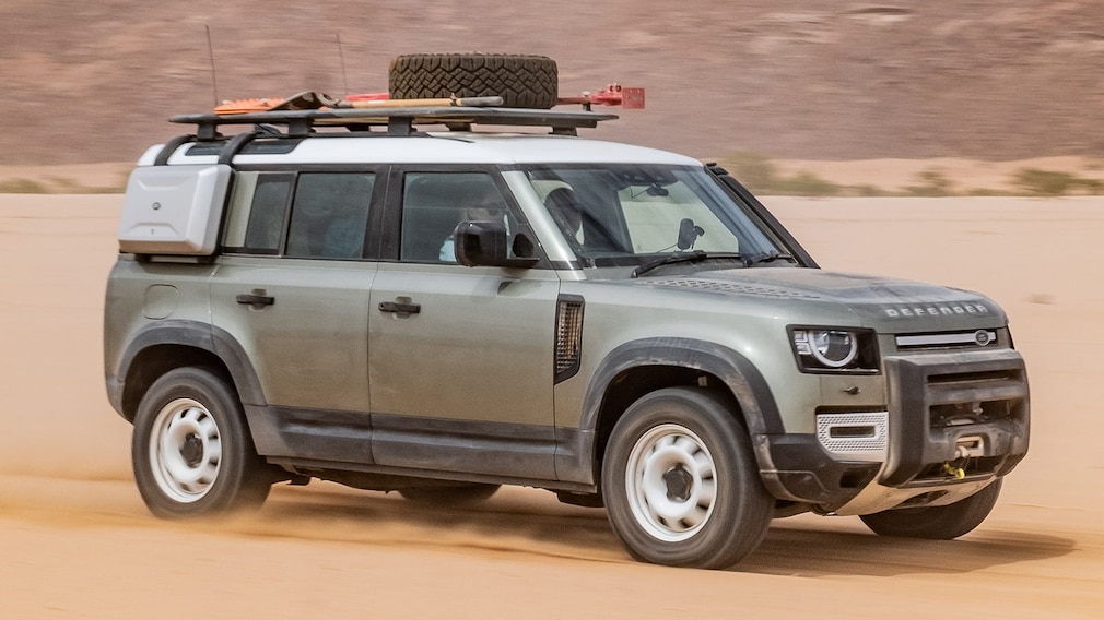 Offroad-Test im neuen Defender