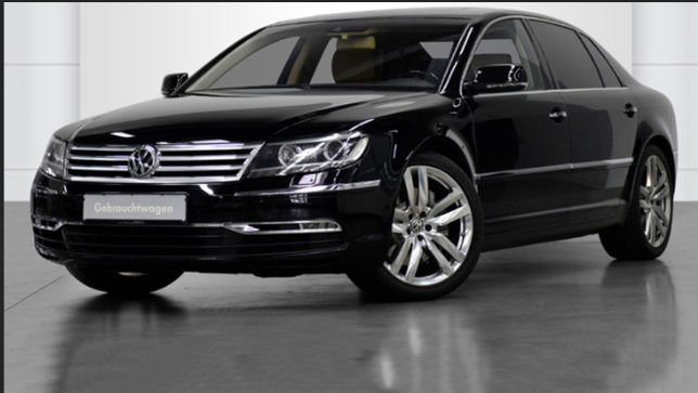 Vw Phaeton V6 Tdi 2013 Gebraucht Limousine Info Autobild De