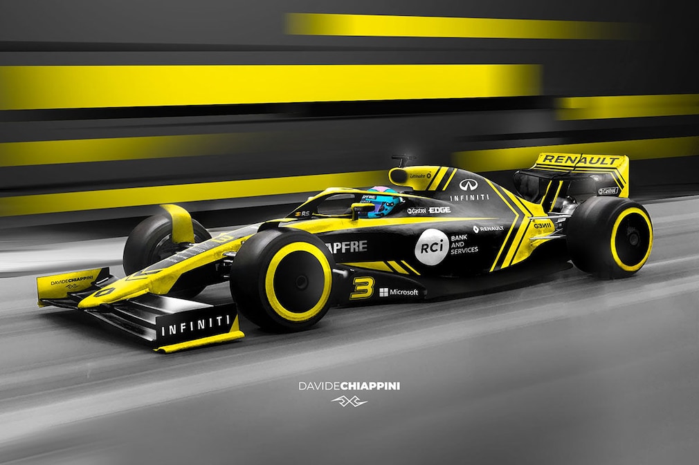Formel 1: Formel 1 Designs von Davide Chiappini / DC Graphics