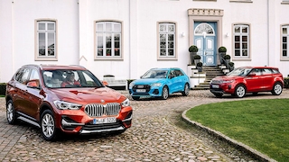 Audi Q3 BMW X1 Range Rover Evoque