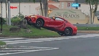 Toyota Supra-Fail: Crash beim Verletzen der Ausgangssperre