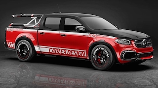 Mercedes X-Klasse Tuning: Pickup Design Radträger