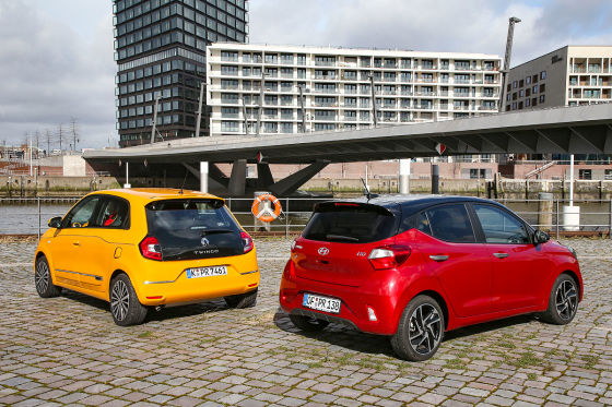 Hyundai i10 Renault Twingo