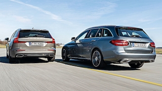 Mercedes C-Klasse T Volvo V60