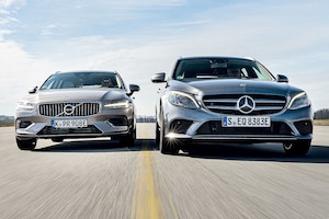 Mercedes C-Klasse T Volvo V60