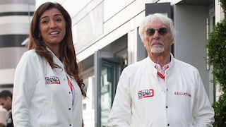 F1 Ecclestone and Wife