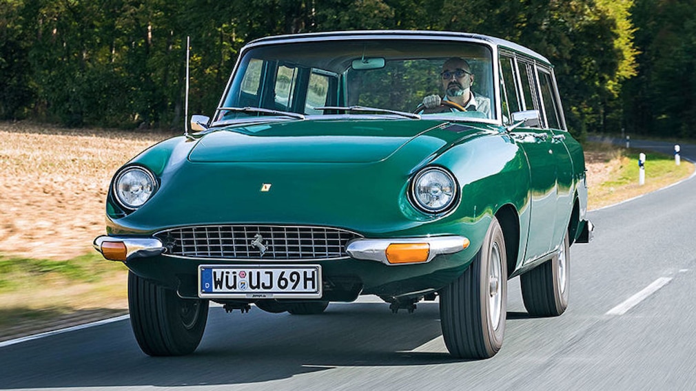 Ferrari 365 GT 2+2 und Jeep Wagoneer