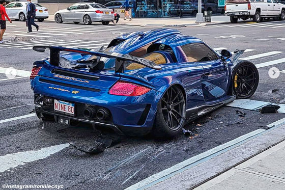 Idiot crasht 800.000 Euro teuren Mirage GT