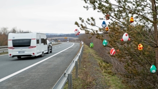 Autobahn-Grenzübergang Österreich Höhe Füssen
