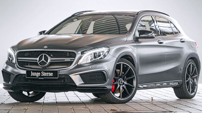 Mercedes Gla 45 Amg Gebrauchtes Power Suv Mit 360 Ps Autobild De