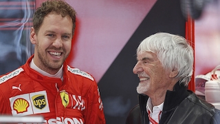 Formel 1: Ecclestone stärkt Vettel
