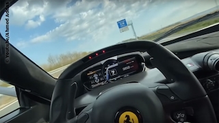Ferrari LaFerrari: Topspeed-Run