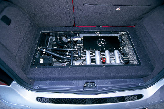 Mercedes A 38 AMG mit zwei Motoren