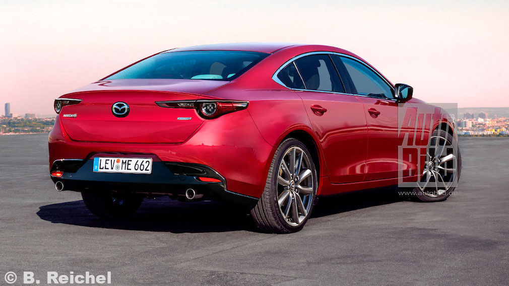 Mazda6 Neuer Kommt Mit Reihensechszylinder Und Hinterradantrieb Autobild De