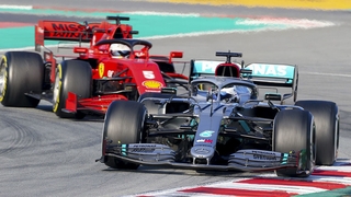 F1 Mercedes Ferrari